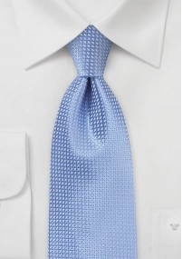 Krawatte hellblau strukturiert