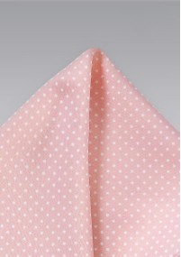 Roze pochet kleur wit gespikkeld