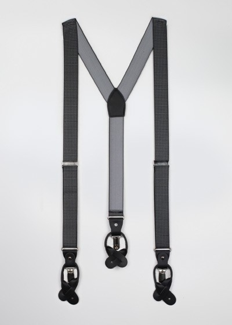 Bretels elastisch donkergrijs Pepita