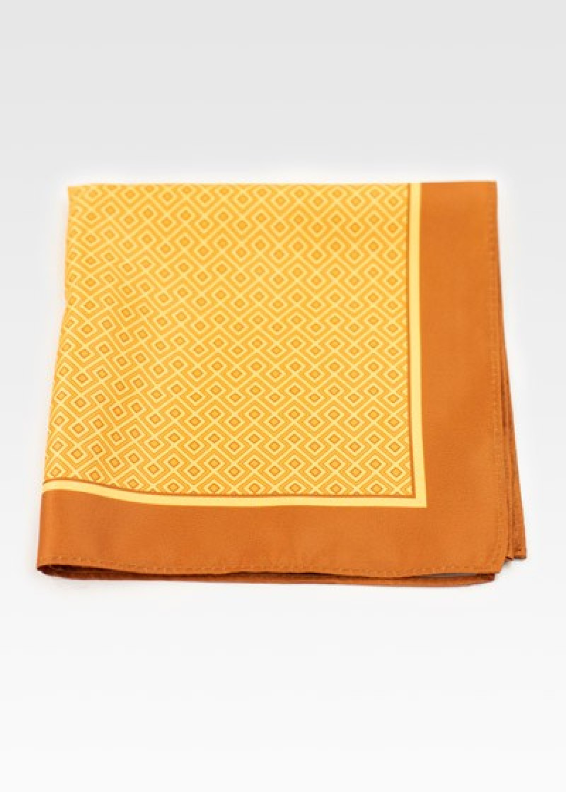 Sierdoek trap patroon koper