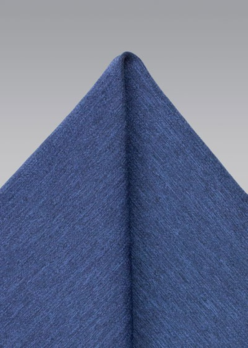 Decoratief doek gevlekt oppervlak marineblauw
