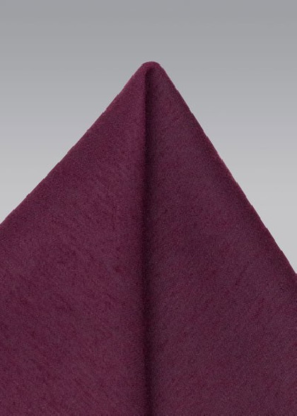 Pochetten aus dem gleichen Stoff und Farbe