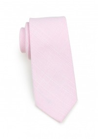 Zakelijke stropdas katoen gespikkeld roze
