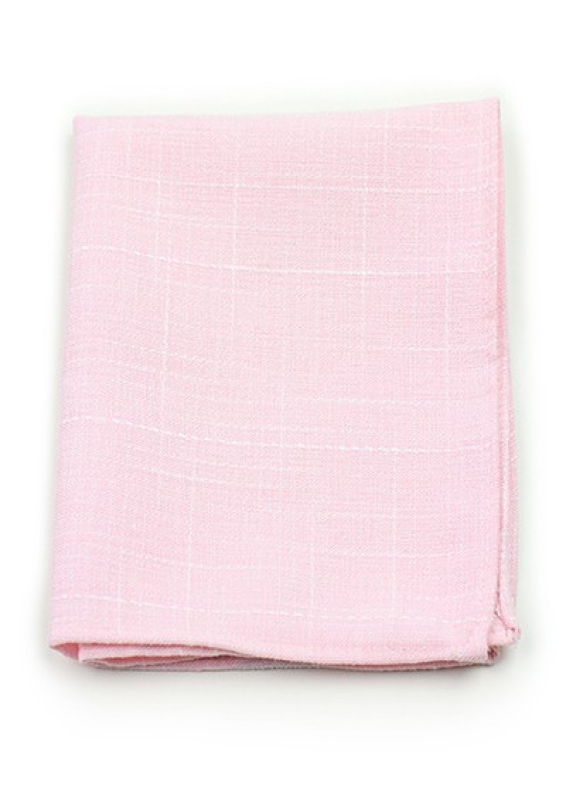 Decoratiedoek katoen gemarmerd roze