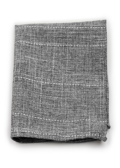 Pochetten aus dem gleichen Stoff und Farbe