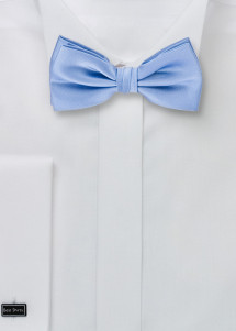 Herenstrik discreet zijde ijsblauw