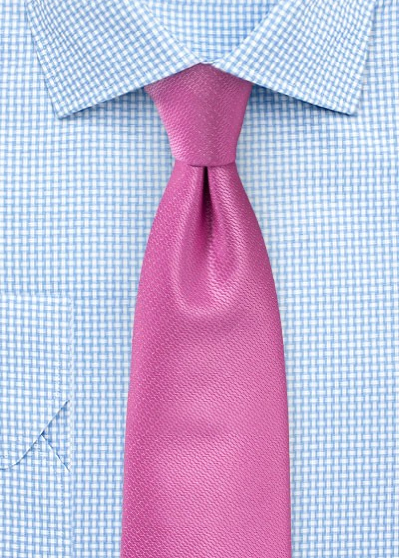 Stropdas structuur uni roze