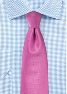 Stropdas structuur uni roze