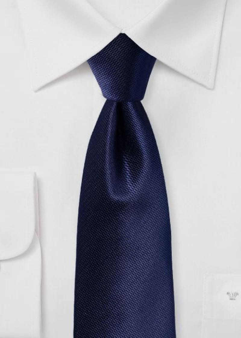 Das gestructureerd uni marineblauw
