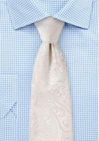 Zakelijke stropdas elegant paisley motief...