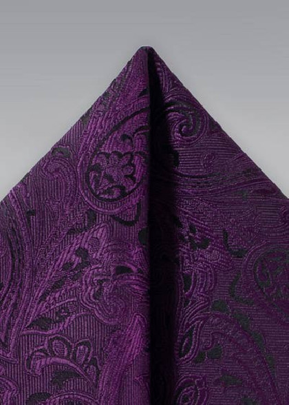 Pochetten aus dem gleichen Stoff und Farbe