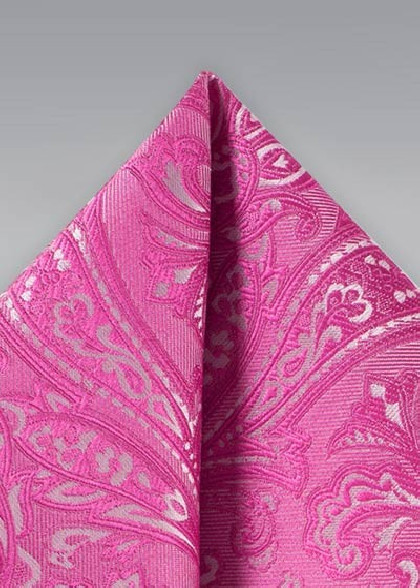 Pochetten aus dem gleichen Stoff und Farbe