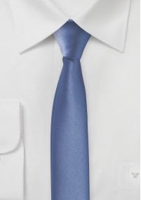 Extra smalle stropdas lichtblauw
