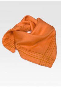 Dames sjaal rand oranje