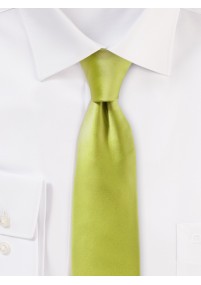 Seiden-Krawatte raffinierter Satinschimmer grün