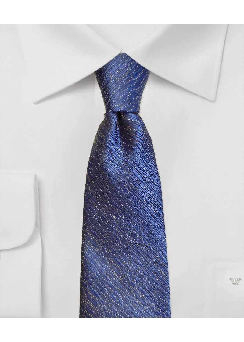 Stropdas golfoppervlak ultramarijn blauw