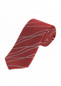 Perfecte stropdas Golfpatroon Rood