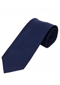 Zakelijke stropdas lijnstructuur marineblauw