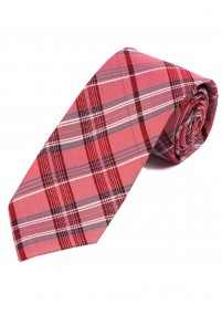 XXL stropdas ruit ontwerp marine blauw rood