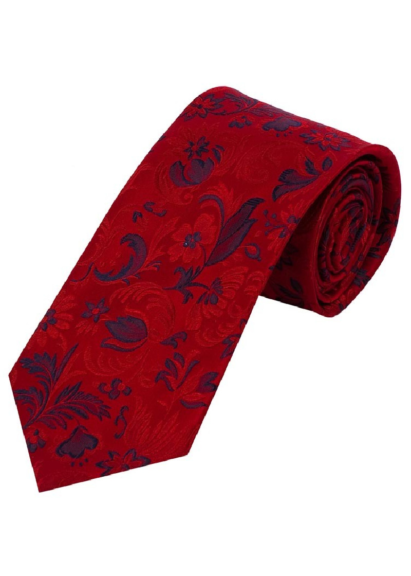 Stijlvolle stropdas slinger patroon rood