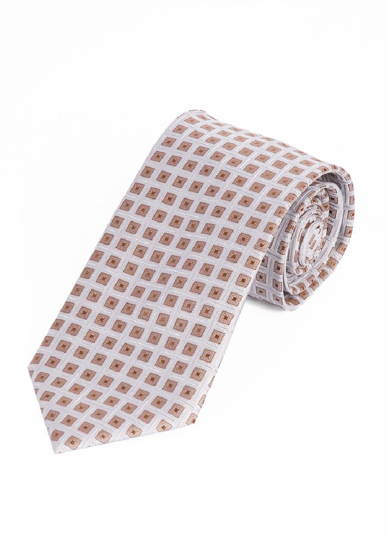 Business Tie Sneeuwwitje Vierkante Ornamenten