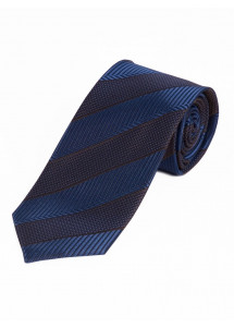 Stropdas marineblauw structuurdecor