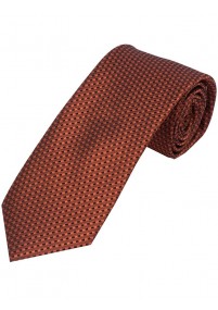 Zakelijke stropdas oranje structuurpatroon