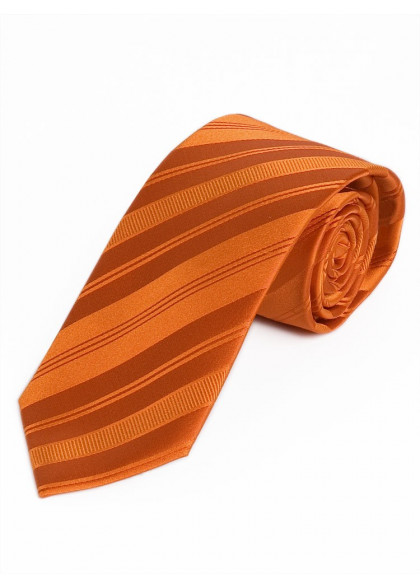 Krawatte monochrom Streifen-Oberfläche orange