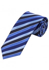 Stripe Business Tie Ijsblauw Blauw