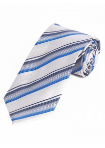 Herenstropdas Noble Stripe Pattern White...