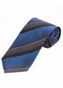 Modieuze Gestreepte Inkt Zwart Blauw Beige