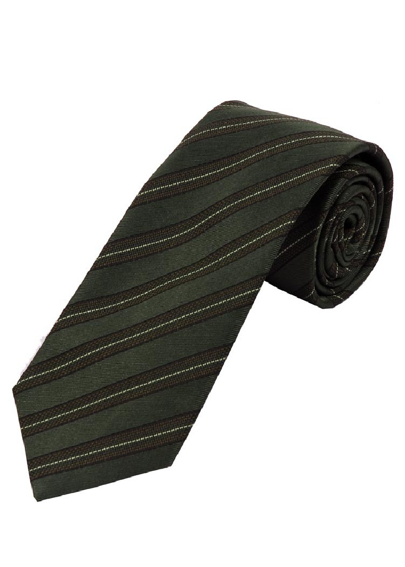 Perfect Business Tie Stripe Design Edelgroen