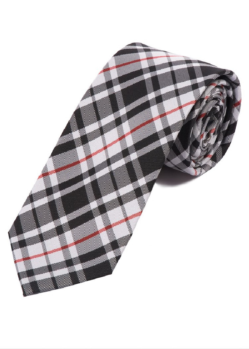 Tartan das zwart zilver