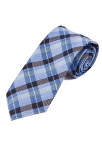 Glencheck design stropdas duif blauw...