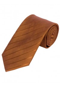 Zakelijke stropdas Structuur Koper Oranje