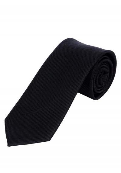 Krawatte unifarben Linien-Struktur schwarz