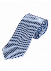 Stropdas verticaal streeppatroon wit royal