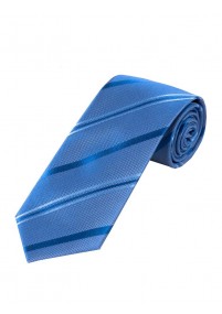 Stripe Business Tie XXL ijsblauw