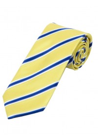 Opvallende XXL Business Tie Stripe Yellow...