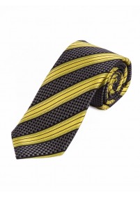 Sevenfold Tie Stripe Ontwerp Donkergrijs...