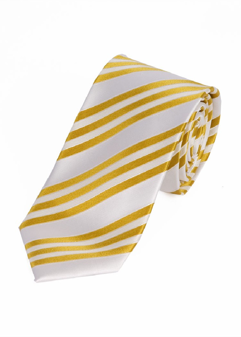 Sevenfold Stripe Design Parelwit Geel