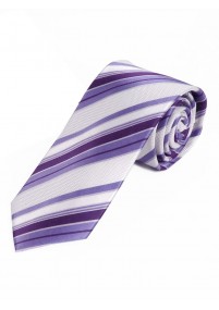 Sevenfold Tie Stripe Design Sneeuwwitje Paars