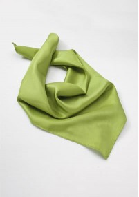 Damessjaal groen zijde