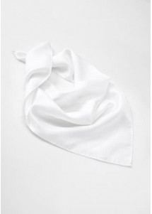 Damentuch Seide weiß