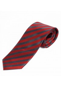 Sevenfold Business Tie Stripe Pattern Rood...