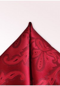 Decoratieve sjaal paisley patroon rood