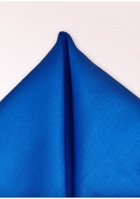 Sierdoek effen geribd blauw