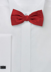 Herenstrik Monochroom Polyvezel Sherry Rood