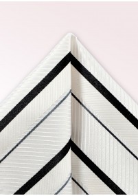 Decoratieve sjaal streep ontwerp witte...