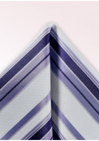 Cavalier sjaal streepdesign parelwit violet